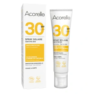 ACORELLE Opalovací sprej na obličej a tělo SPF 30 100ml