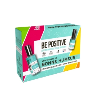 BE POSITIVE by ACORELLE Dámská parfémová voda (EDP) RELAX - Thé blanc (Bílý čaj) SADA 50ml + 15ml