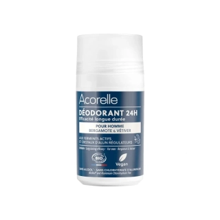 ACORELLE Pánský deodorant Roll-on Bergamot - Vetiver 50ml 